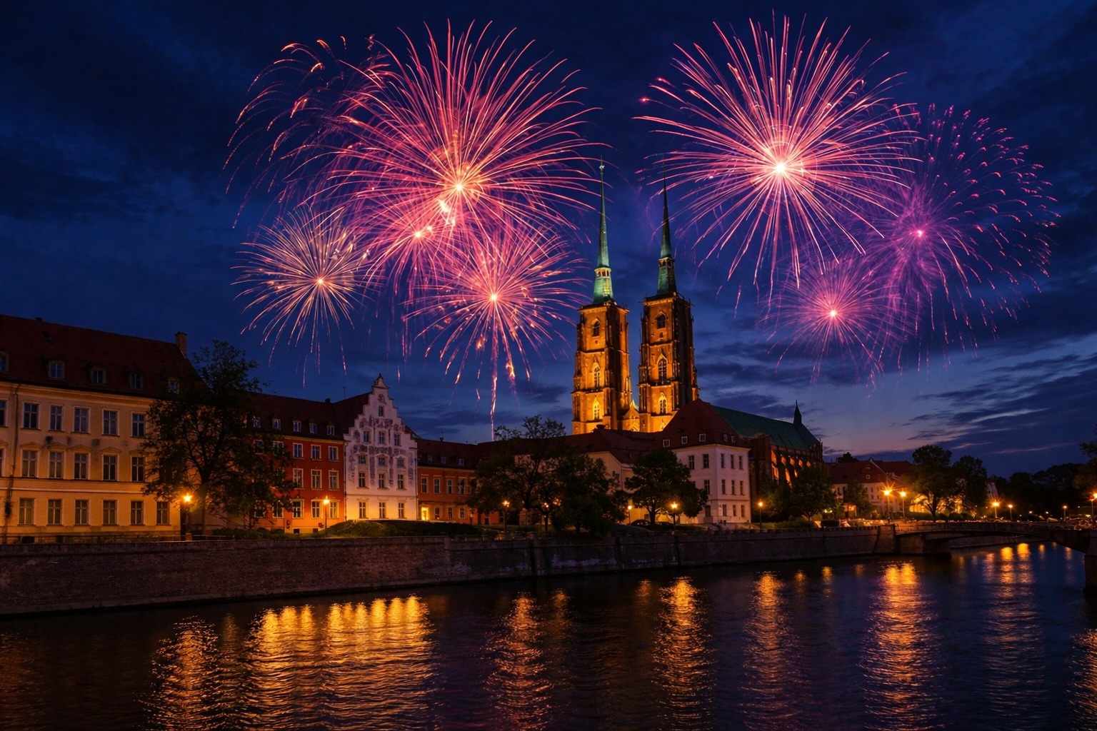 Wrocław zaskarżył decyzję wojewody. Chodzi o zakaz fajerwerków