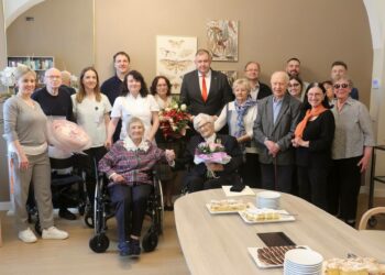 104-letnia kombatantka Armii Krajowej, major Wanda Kiałka