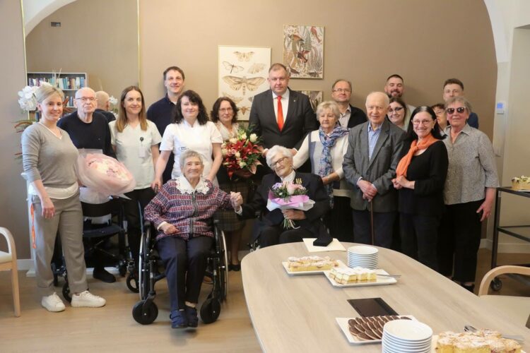 104-letnia kombatantka Armii Krajowej, major Wanda Kiałka