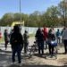 Protest przy Stadionie Olimpijskim