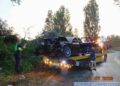 Pijany Ukrainiec z zakazem prowadzenia rozbił auto pod Wrocławiem. Jedna z pasażerek jechała w bagażniku