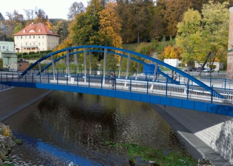 Wizualizacja nowego mostu na ulicy Kościuszki w Lądku-Zdroju. Fot. Starostwo Powiatowe w Kłodzku